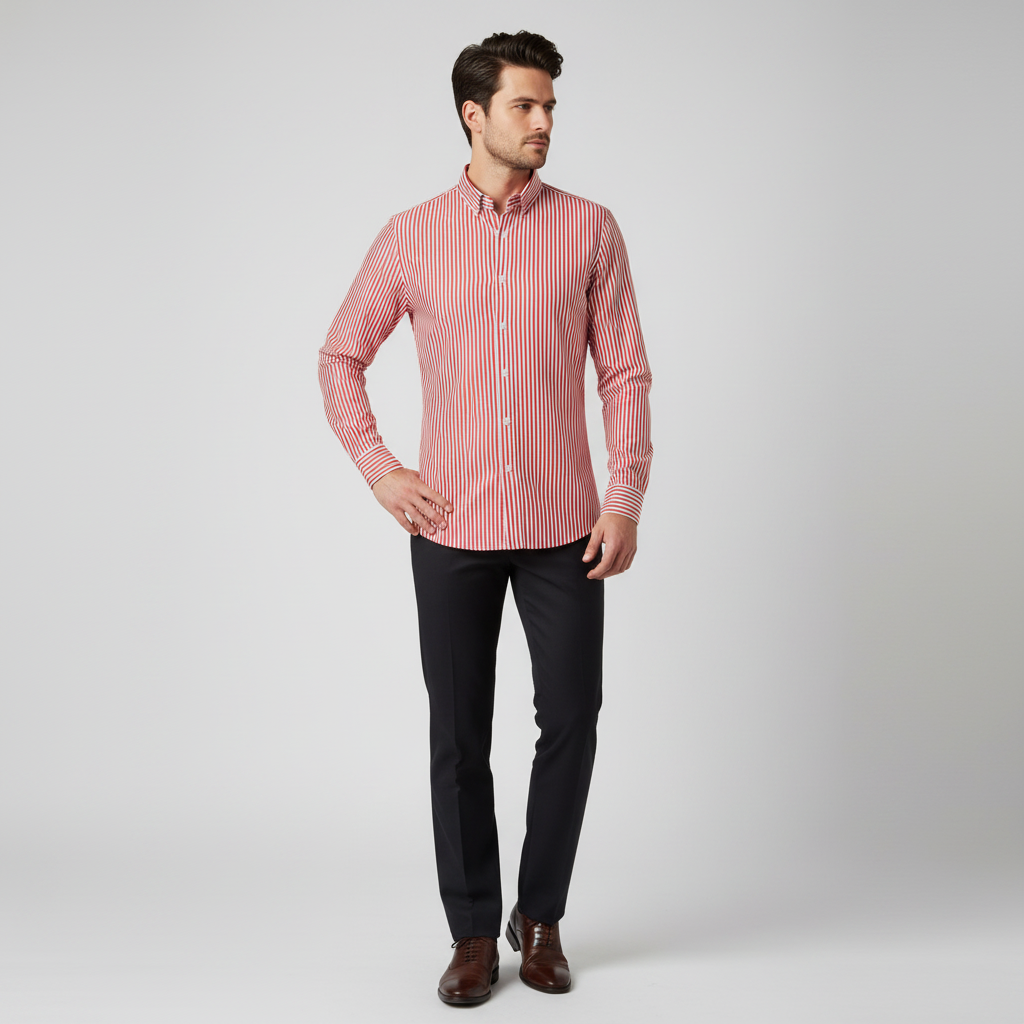 Antonio Striped Shirt | Men's Dress Shirt