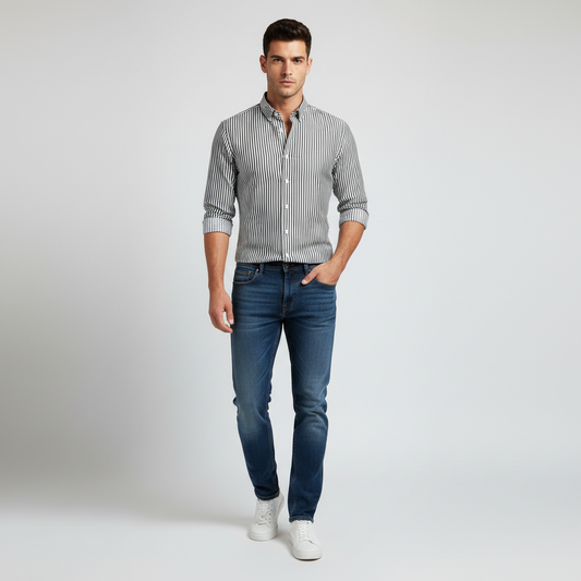 Antonio Striped Shirt | Men's Dress Shirt
