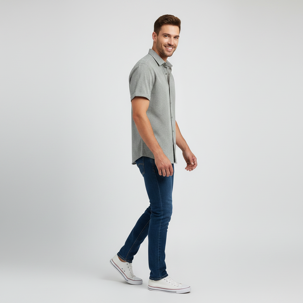 Men's Casual Summer Shirt | T Shirt for Warm Weather