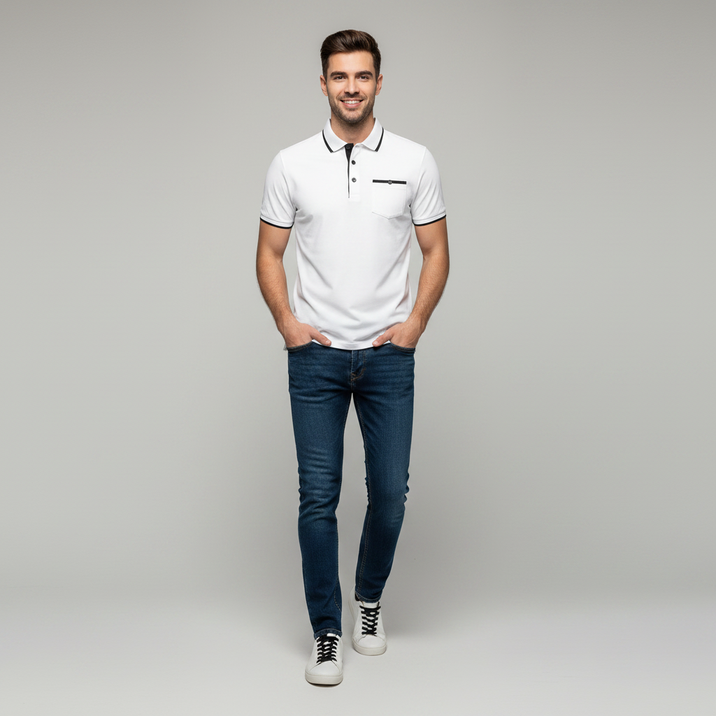 Men's Classic Fit Polo Shirt | Stylish Casual Wear