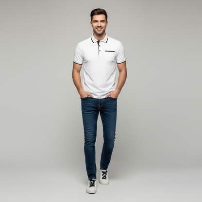Men's Classic Fit Polo Shirt | Stylish Casual Wear