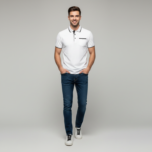 Men's Classic Fit Polo Shirt | Stylish Casual Wear
