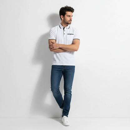 Men's Classic Fit Polo Shirt | Stylish Casual Wear