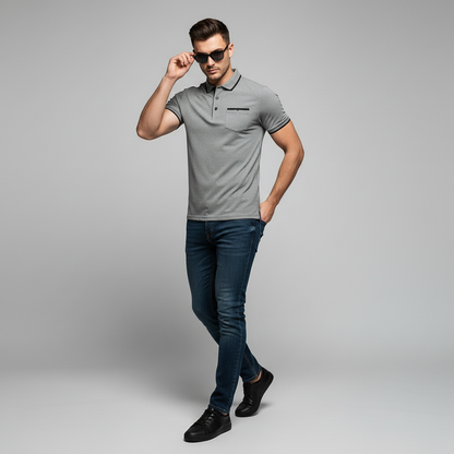 Men's Classic Fit Polo Shirt | Stylish Casual Wear