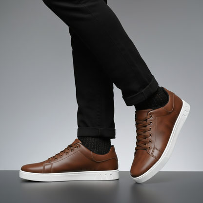 Men's Lace-Up Low-Top Sneakers | Casual Men's Trainers