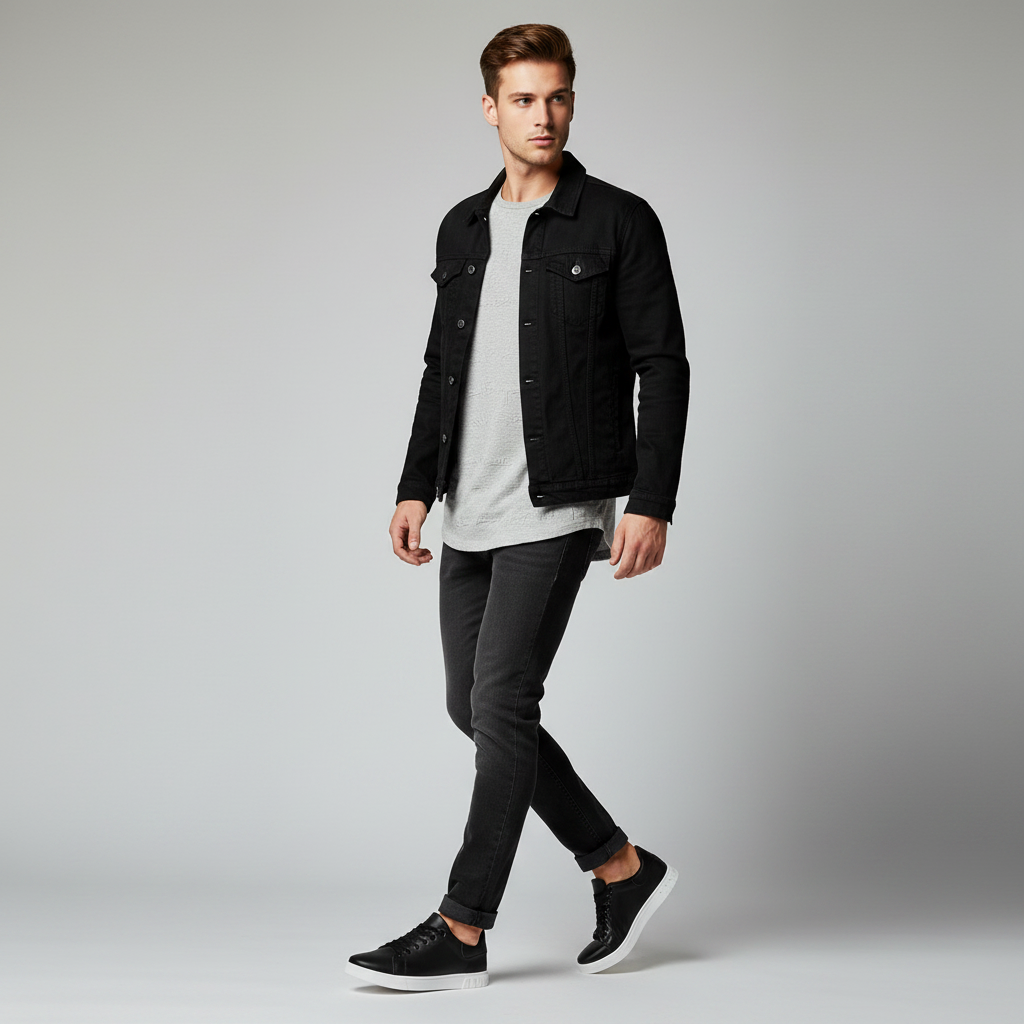 Men's Lace-Up Low-Top Sneakers | Casual Men's Trainers