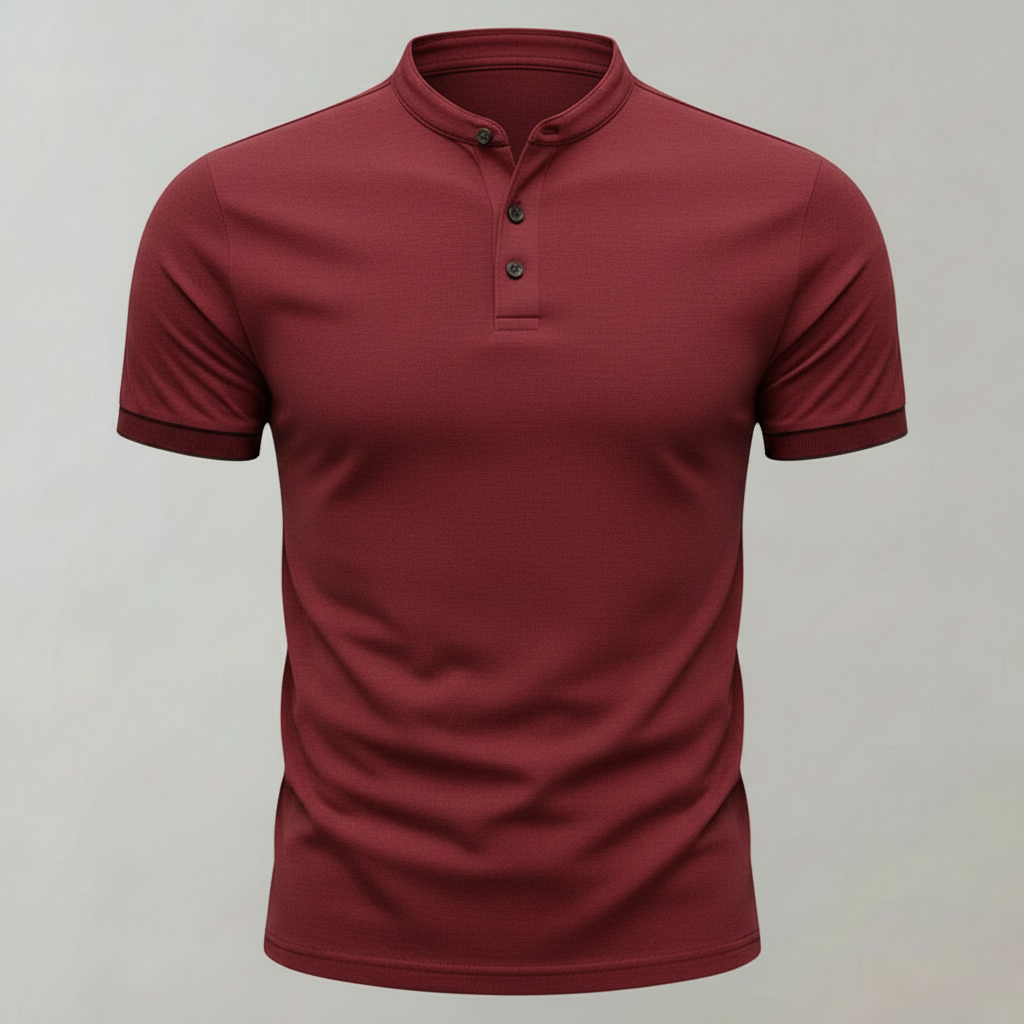 Men's Elegant Long Sleeve Polo | Classic Casual Wear 10