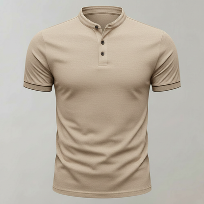 Men's Elegant Long Sleeve Polo | Classic Casual Wear 11