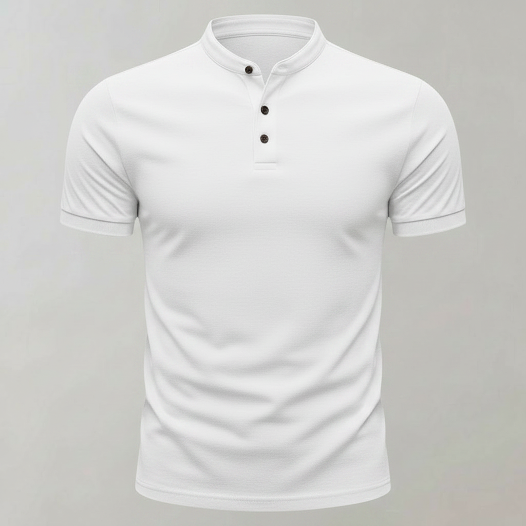 Men's Elegant Long Sleeve Polo | Classic Casual Wear 9