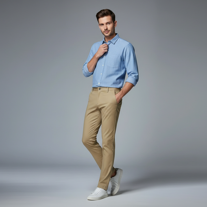 Saul Slim Fit Trousers | Men's Trousers