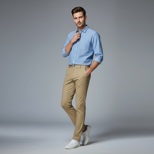 Saul Slim Fit Trousers | Men's Trousers